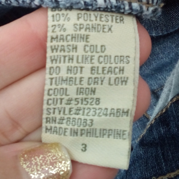 Tyte Jeans Juniors Blue Boot Cut Jeans 3 - Picture 3 of 9